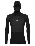 Mens ZoneKnit™ Insulated LS Hoodie, Black