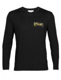 Mens Tech Lite II LS Tee Summit Tread, Black