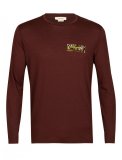 Mens Tech Lite II LS Tee Summit Tread, Espresso