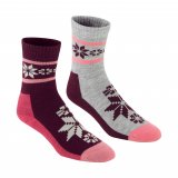 Rusa Wool Sock 2PK Jam