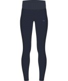 VILMA Dámské vlněné legíny s vysokým pasem Sea