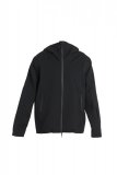 Mens Merino Shell+ Peak Hooded Jacket, Black