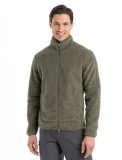 Mens RealFleece High Pile LS Zip, Loden