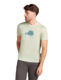 Mens Merino 150 Tech Lite SS Tee Cosy Camper, Ashen