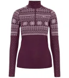 VILMA dámské merino triko se stojáčkem Wine VILMA dámské merino triko se stojáčkem Wine