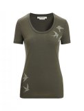 Wmns Tech Lite II SS Scoop Tee Swarming Shapes