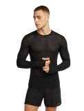 Mens 75 Cool-Lite Featherlight LS Crewe, Black