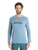 Mens Tech Lite II LS Tee Ski Fields