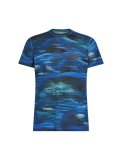 Mens Mer 125 CL Speed SS Tee Fusion AOP, Arctic/Aop
