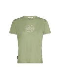 Wmns Mer Core SS Tee Camping Circle, Lichen