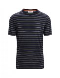 Mens Wave SS Tee Stripe