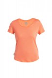 Wmns Merino 125 Cool-Lite™ Sphere III SS Scoop Tee, Tang