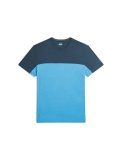 Mens Merino 125 Cool-Lite™ Sphere III SS Tee Colour Block Arctic/Abyss/CB