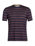 Mens Wave SS Tee Stripe
