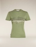 Merino Blend Core s krátkým rukávem Cook Reflected , LICHEN