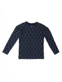 Kids Mer200 Oasis LS Crewe First Snow, Midnight Navy/Snow