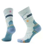 Womens Hike Hoo Who Crew Socks, Frosty Green