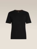Mens 200 Oasis SS Crewe, Black Mens 200 Oasis SS Crewe, Black