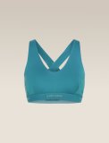 Wmns 125 Cool-Lite Sprite Racerback Bra, Topaz