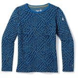 Kids Classic Thermal Merino Base Layer Crew , Nival Blue Retro Line