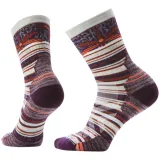 Womens Hike Targeted Cushion Dragon Stitch Pattern Mid Crew Socks
