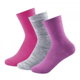 Devold DAILY LIGHT dětský set ponožek - 3 páry