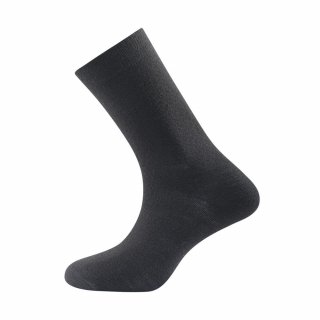 Devold DAILY MEDIUM ponožeky; černá