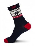Dale Myking luxusní vlněné ponožky Navy, Red, Offwhite