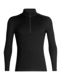 Men Merino 260 Tech LS Half Zip Black Men Merino 260 Tech LS Half Zip Black