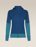 Wom Mer  300 RealFleece Desc LS Zip Hoo, TOPAZ/ATLANTIS/CB