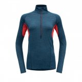 RUNNING dámské triko s půlzipem