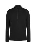 Mens Merino 200 Oasis LS Half Zip, Balck Mens Merino 200 Oasis LS Half Zip, Balck