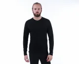 BREEZE pánské triko s dlouhým rukávem Black
